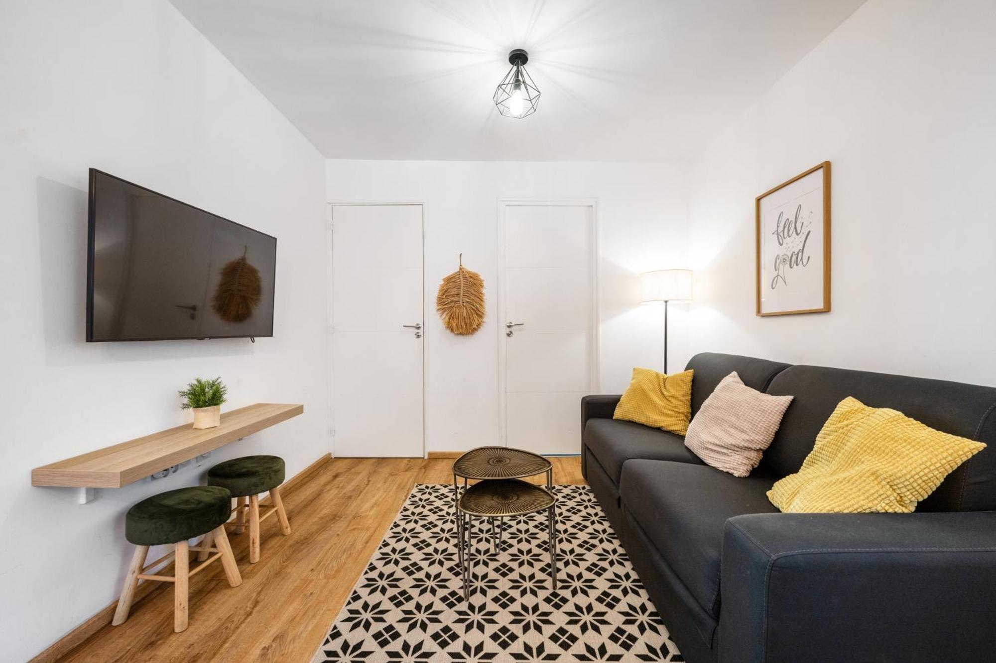 קאן סור מר Cosy & Chill Appartements - 10 Min De La Mer - Jardin, Netflix, Terrasse, Fibre & Parking מראה חיצוני תמונה